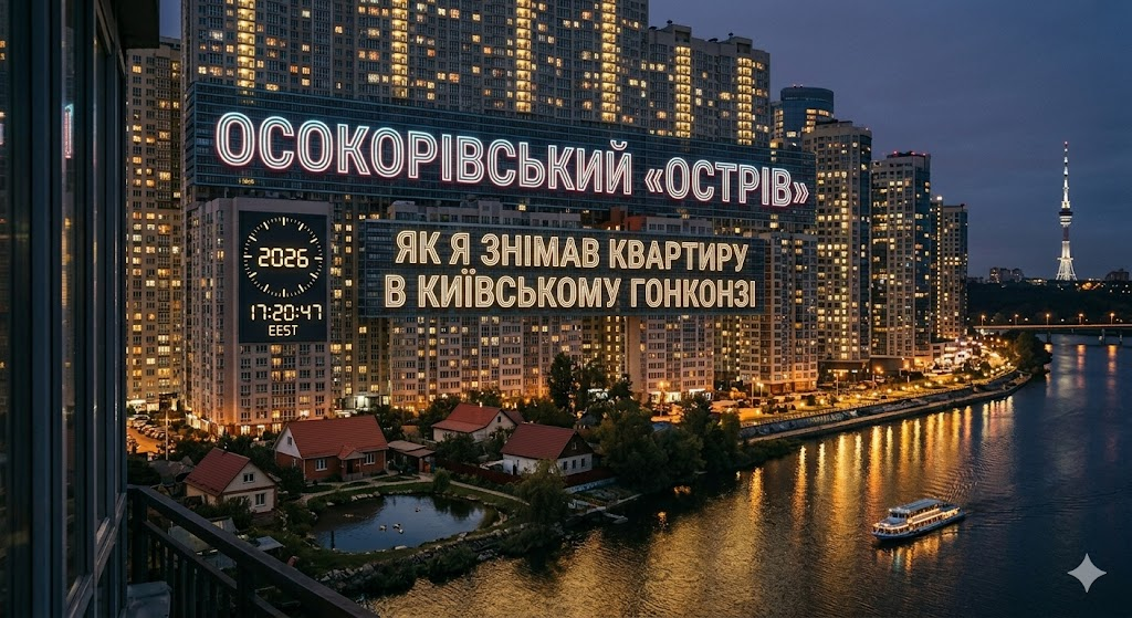 Осокорівський «острів»: Як я знімав квартиру в київському Гонконзі