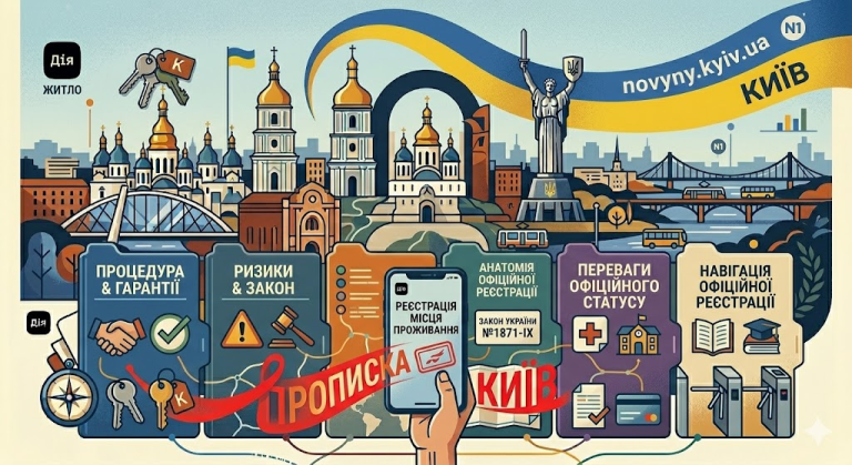 Прописка в Києві через «Дію»: Повна інструкція 2026