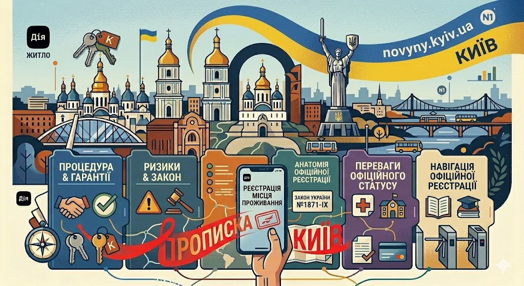 Прописка в Києві через «Дію»: Повна інструкція 2026