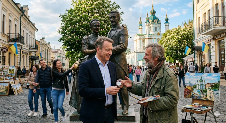 Про «Загублений швейцарський годинник» та київську магію