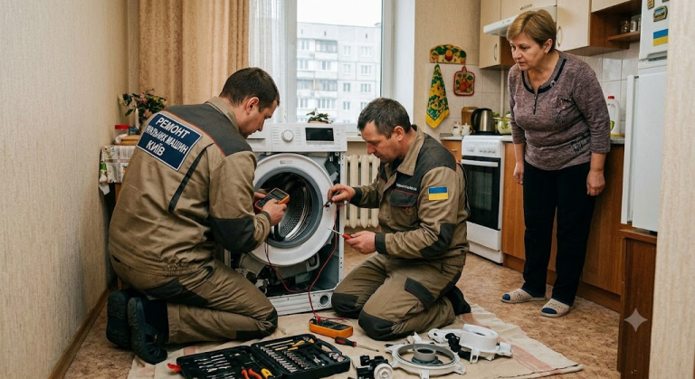 Ремонт стиральной машины в Киеве