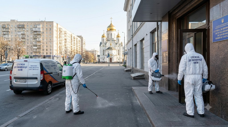 Дезінфекція в Києві: Надійний захист вашого простору від вірусів, бактерій та грибка