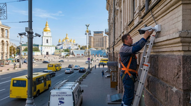 Установка відеоспостереження в Києві: Надійний захист вашого майна та бізнесу