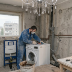 Підключення пральної машини у Києві: етапи, норми та практичні поради