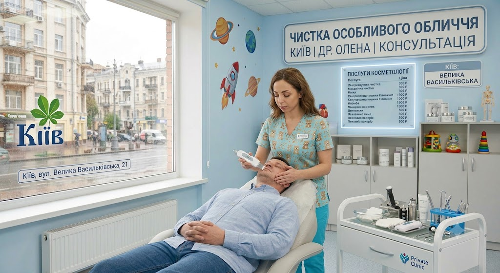 Чистка обличчя у Києві: види процедур, ціни та поради щодо вибору
